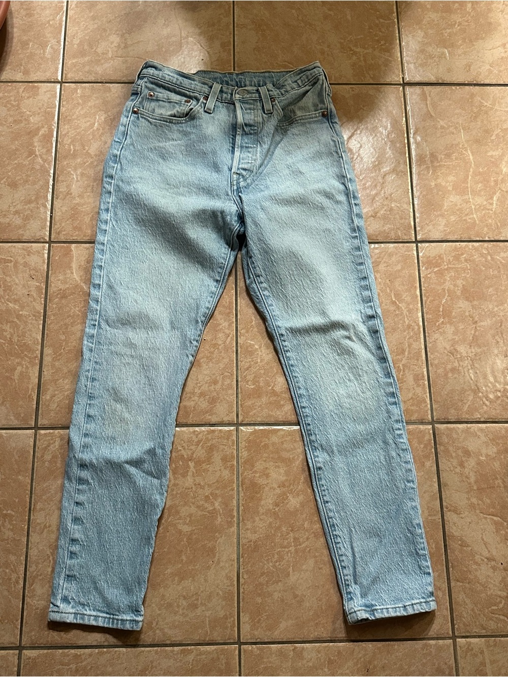 Levi's Light Wash High-Rise Women's Jeans